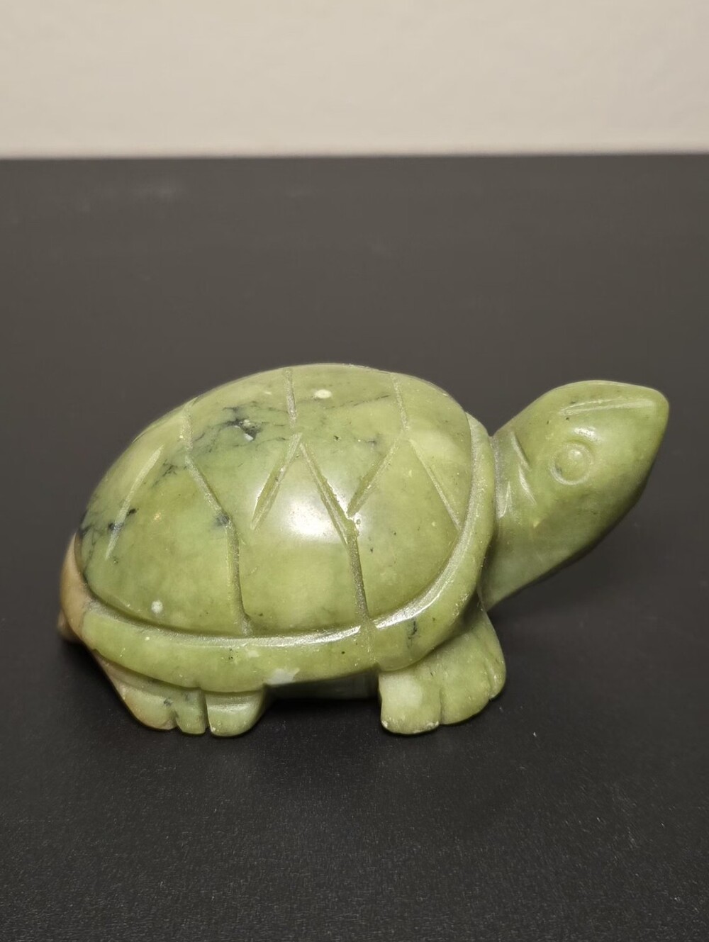 Hand-Carved Jade Turtle Figurine